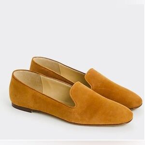J Crew Suede Smoking Slippers